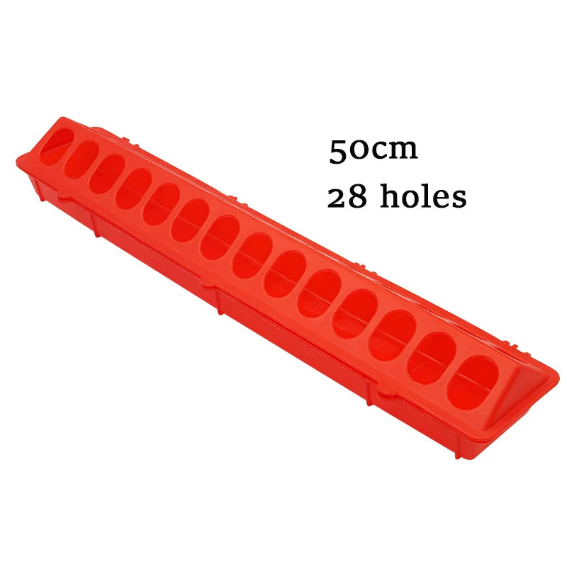 Kunststoff-Flip-Top-Futterspender für Geflügel vielseitig und praktisch