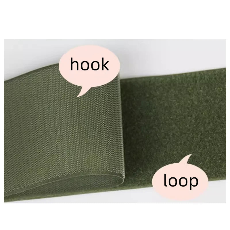 10 cm Breiter, selbstklebender Klettverschluss in verschiedenen Farben für DIY und Textil - Yabubest - Home & More