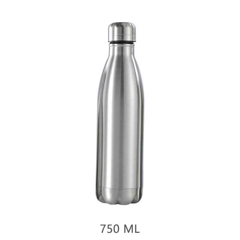 Auslaufsichere Edelstahl-Wasserflasche 1L – Robust & ideal für Sport & Reise