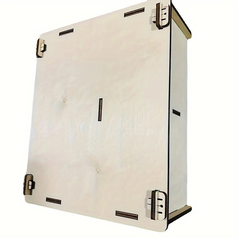 Praktischer Holz Aufbewahrungsbehälter für Werkzeug und Bastelbedarf