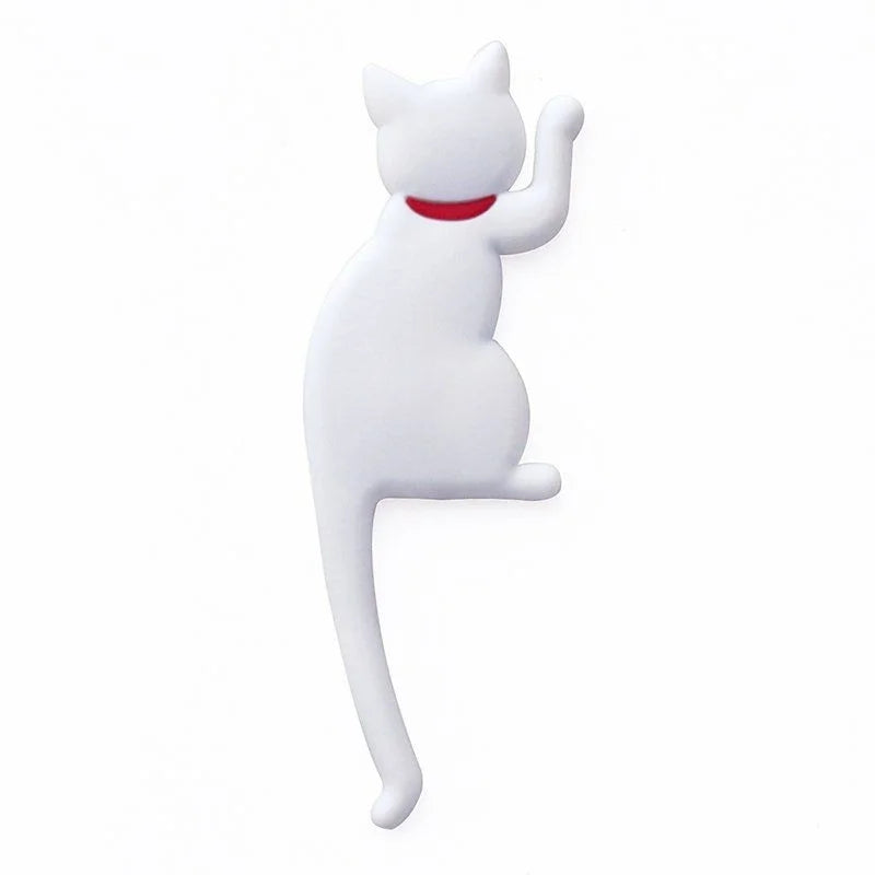 Flexible Katzen Haken mit Magnet für Küche Kühlschrank und Büro