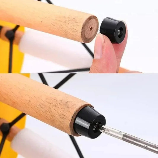 120 Stück Gummi Füße Pads für Möbel Beine Tisch Stuhl Abdeckung Schwarz