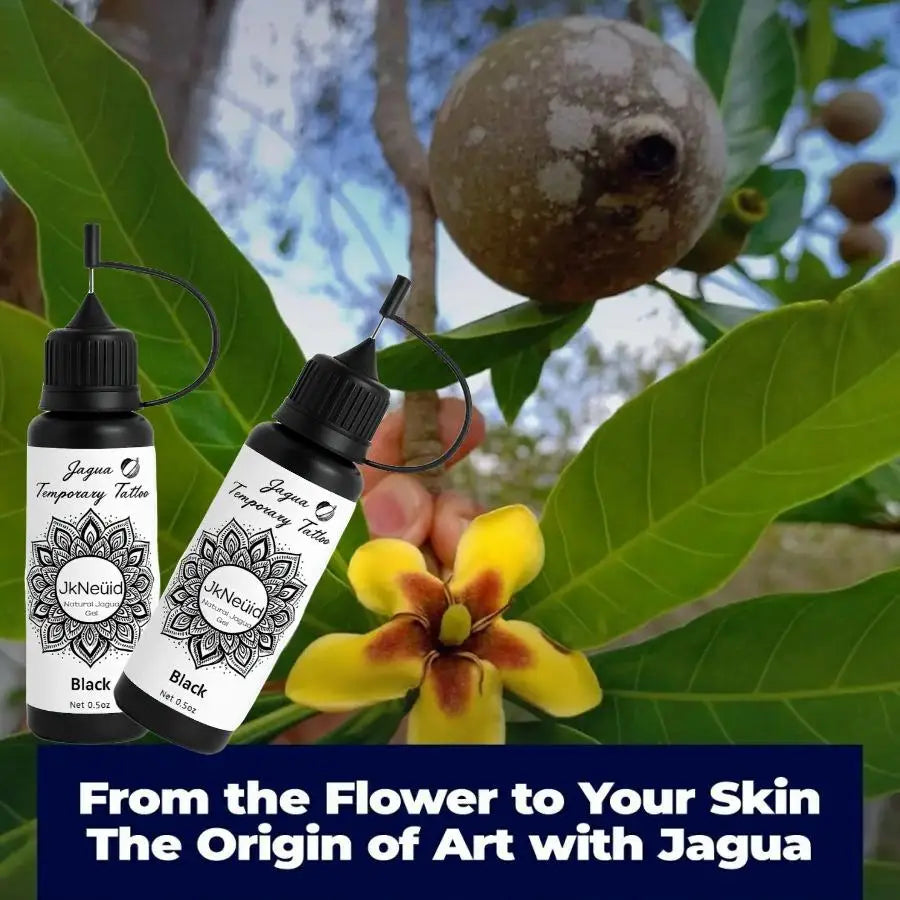 Natürliches blau schwarzes temporäres Jagua Tattoo Gel
