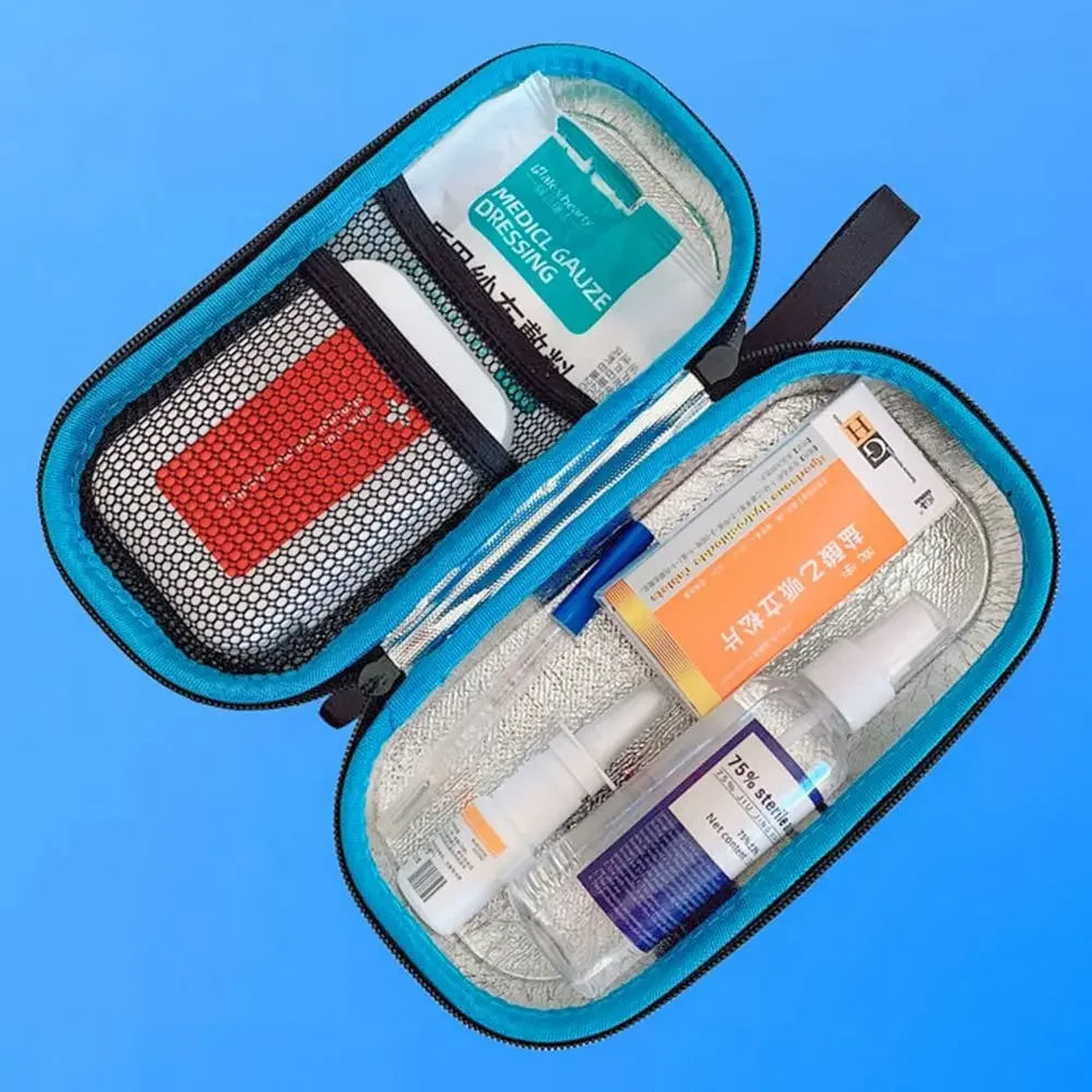 Wasserdichter Insulin-Kühlbeutel 22x10x7,5 cm – Thermisch isoliert - tragbar