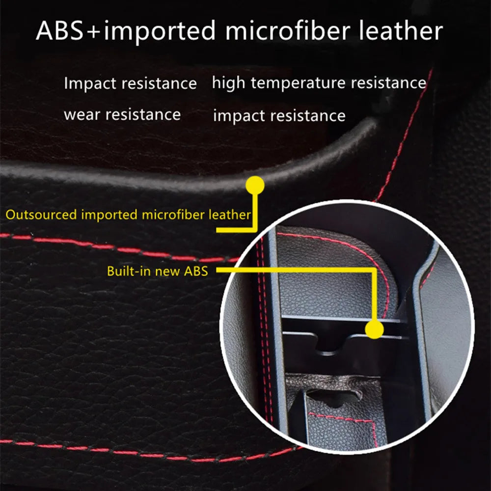 Sitzspalt-Aufbewahrungsbox PU-Leder | Universal Organizer Auto