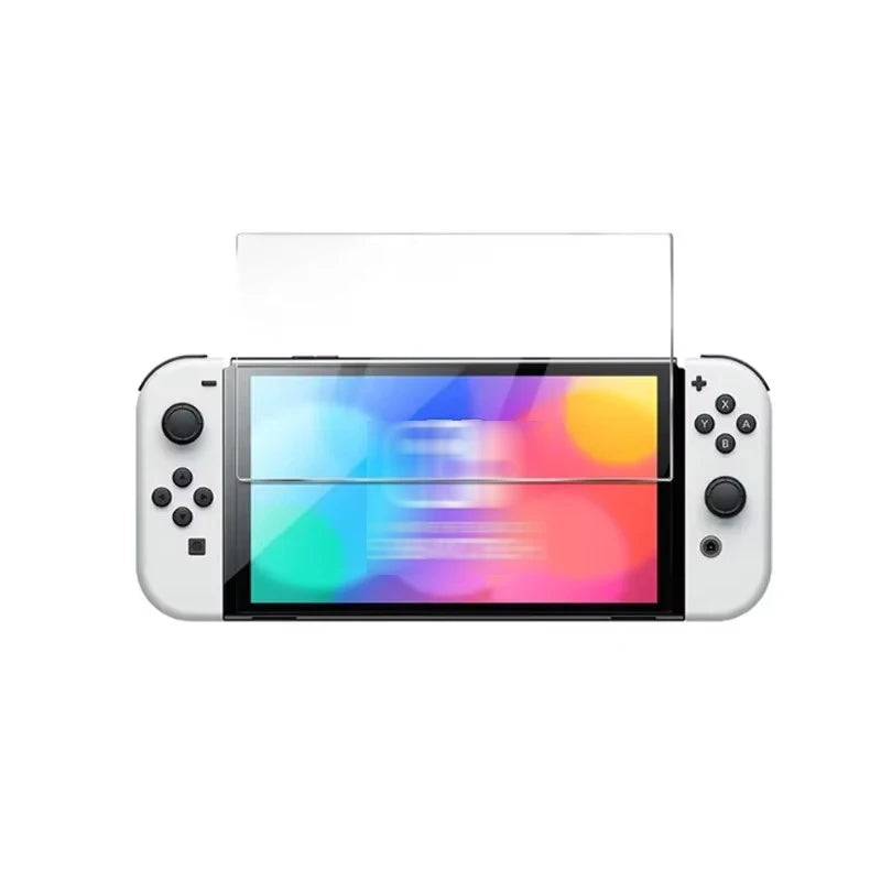 Ultraklares 9H Gehärtetes Glas Schutzfolie für Nintendo Switch OLED