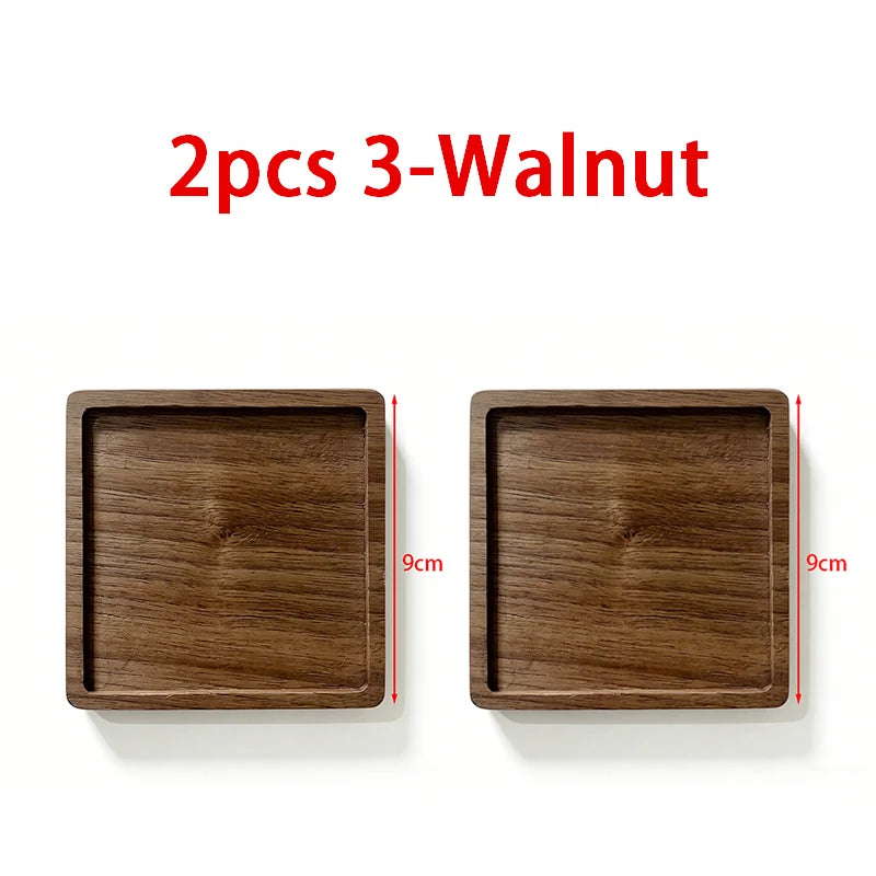 Holzuntersetzer für Getränke aus nachhaltigem Holzmaterial - Yabubest - Home & More