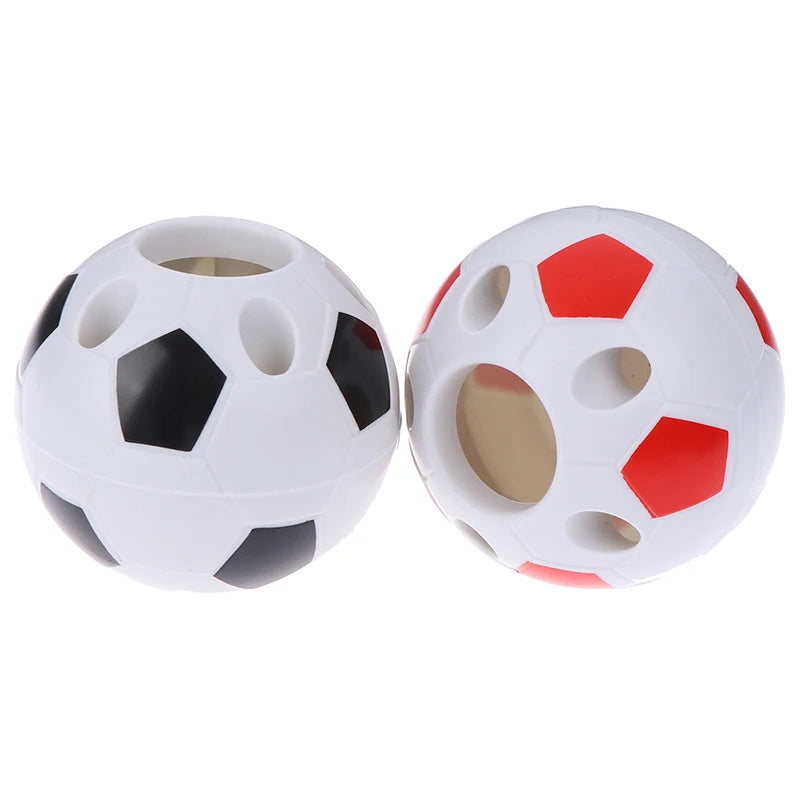 Fußball Ball Geformter Stifthalter Bleistift Halter für Schreibtisch