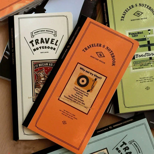 Notizbuch Ersatzkern Standard Blanko Quadratisch für Reise und Alltag