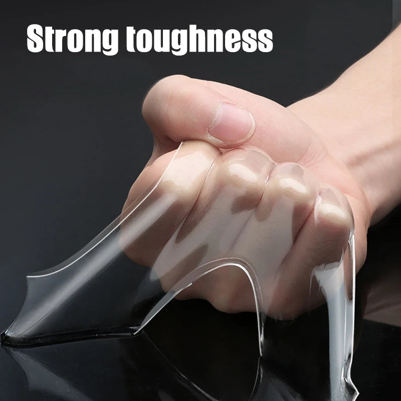 Doppelseitiges Nano Klebeband 2 mm breit wasserfest wiederverwendbar