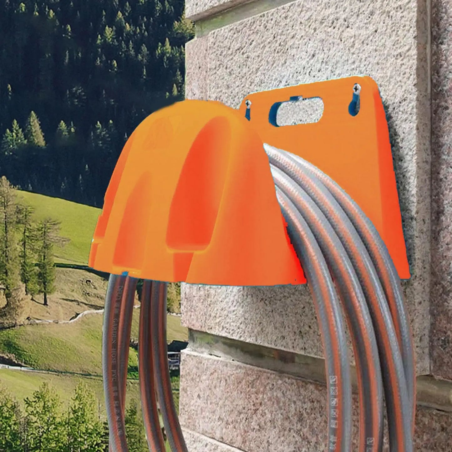 Wandmontierter Gartenschlauchhalter PP - Ordentliche Schlauchaufbewahrung