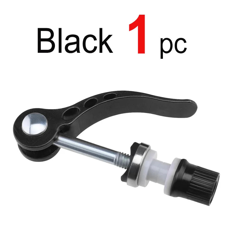 Leichte Aluminium Sattelstützenklemme M6 x 65 mm mit Schnellverschluss, bunt