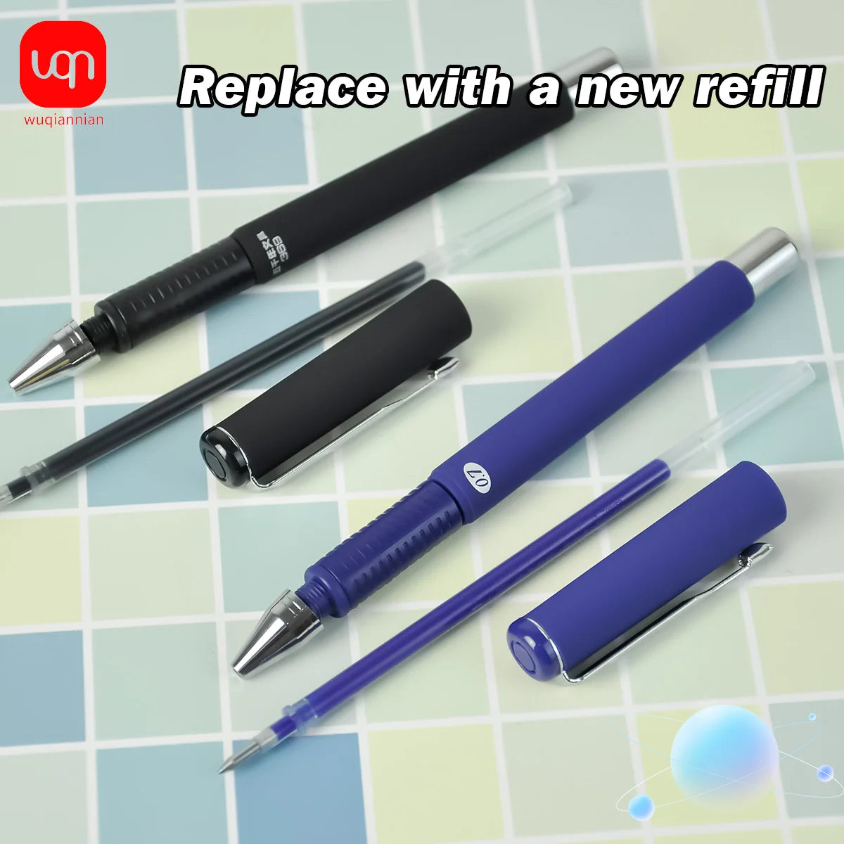 Gel Stift 0,5mm Spitze – Glattes Schreiben für Schule & Büro-Yabubest - Home & More