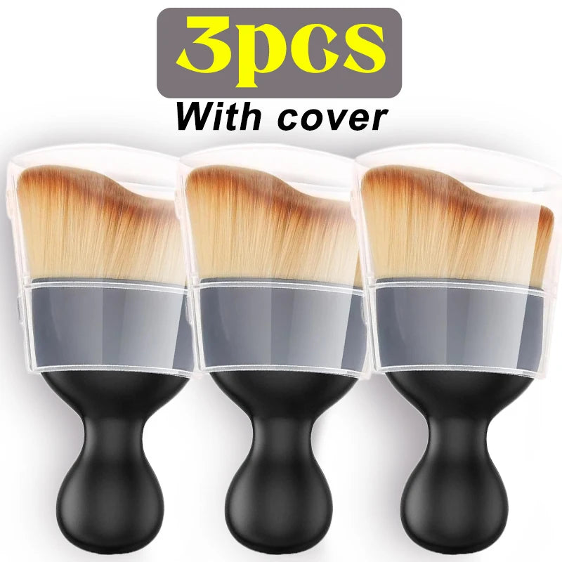 Weicher Reinigungspinsel für Auto Innenraum Tastatur Kamera mit Abdeckung