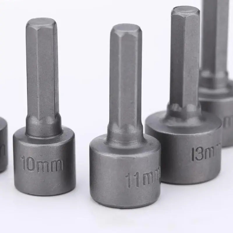 9-teiliges Steckschlüssel Bit-Set 5mm bis 13mm