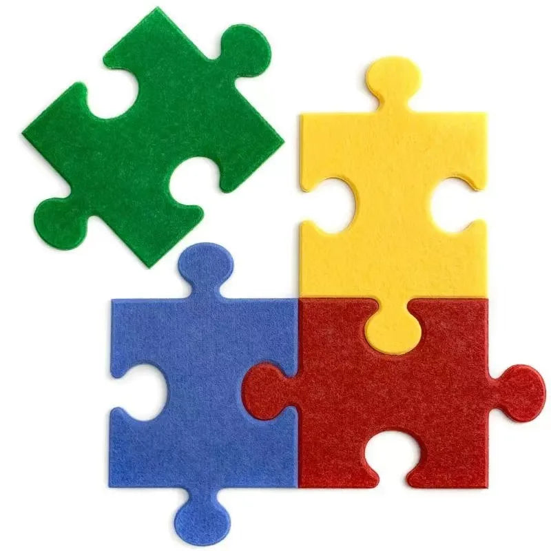 3D Puzzle Filzbrett Wandaufkleber Nachrichtentafel Kork Anzeigetafel