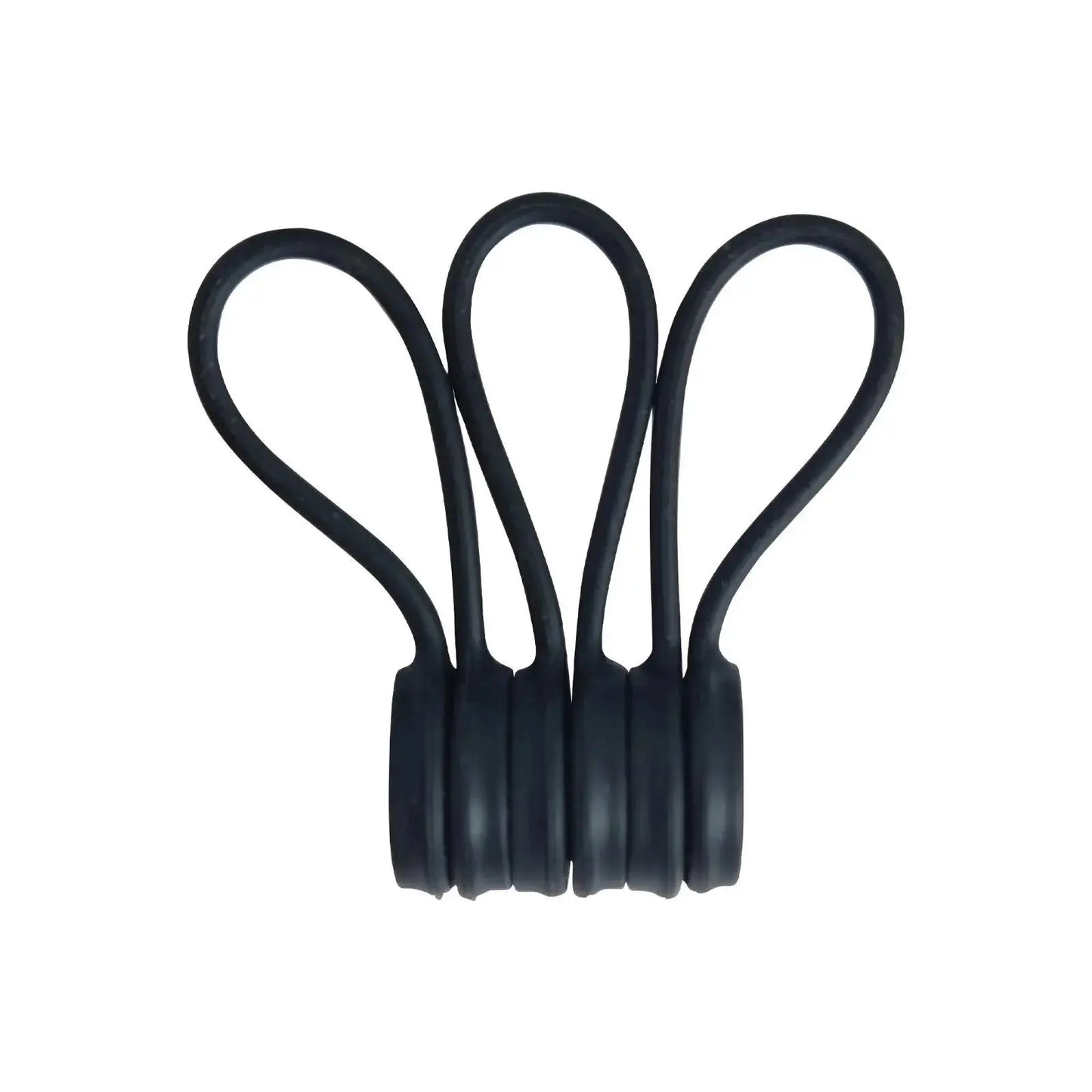 10x Wiederverwendbare Magnetische Kabelbinder Silikon Kabel Organizer