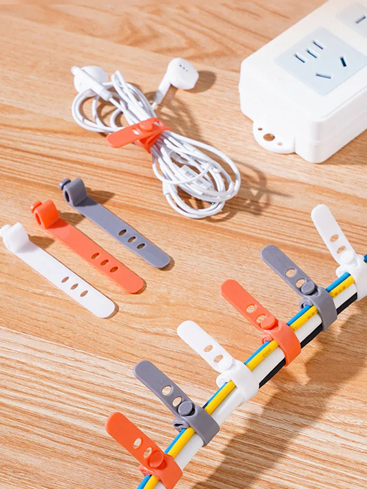 Große Organizer Box für Kabel Ladegeräte Zubehör – Anpassbare Trennwände