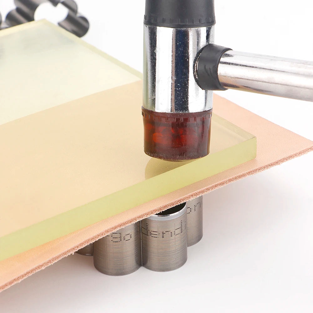 7-teiliges Stanzform-Set Kunstleder Blütenblätter scharfes Stanzwerkzeug