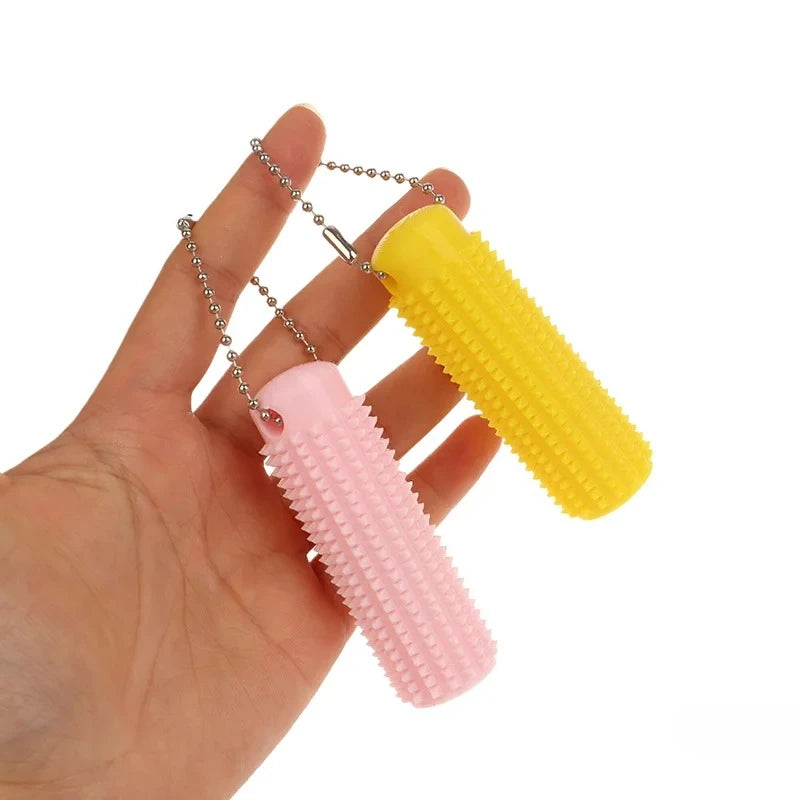 Mini Spiky Grippie Stressabbau Schlüsselanhänger für Erwachsene-Yabubest - Home & More