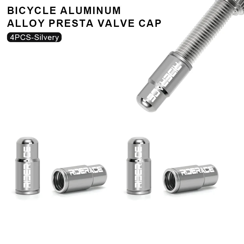 Robuste Aluminium Ventilkappe für Presta Ventile – CNC gefräst, staubdicht, MTB/Rennrad