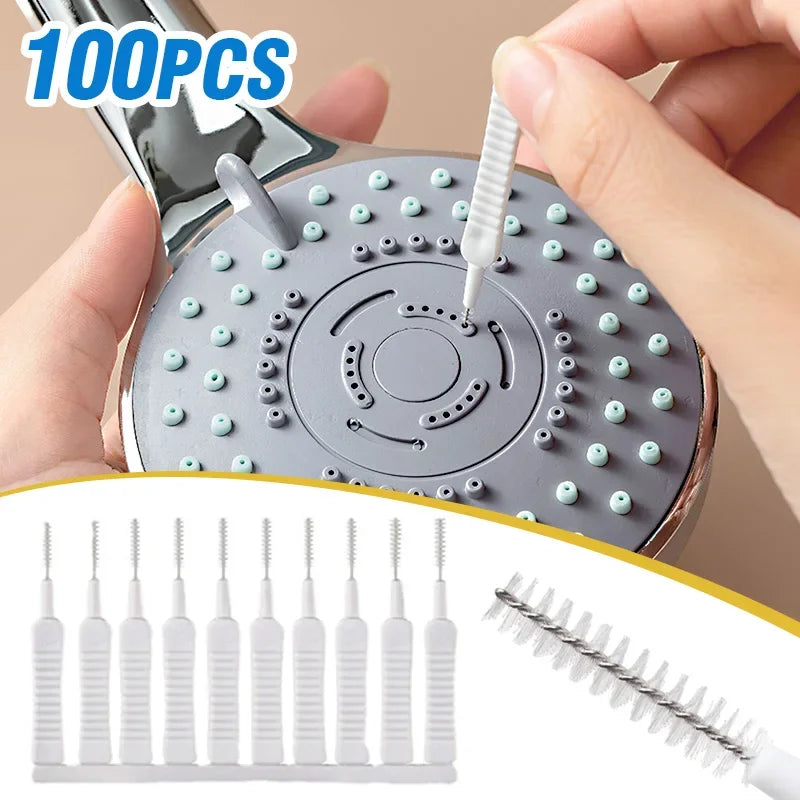 Nylon Reinigungsbürste Kleine Bürste für Dusche Kopf und Handy Löcher