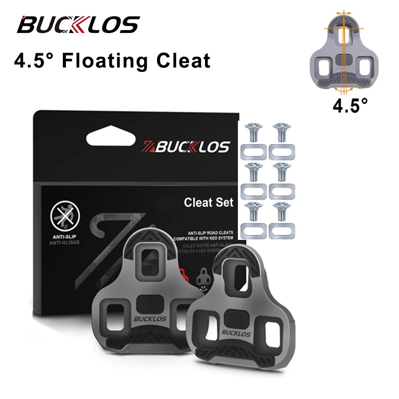 Selbstsichernde Fahrradschuhe mit Anti Rutsch Pedalklampe für LOOK KEO