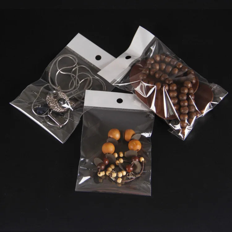 100 Stück selbstklebende Beutel für Schmuckverpackung-Yabubest - Home & More