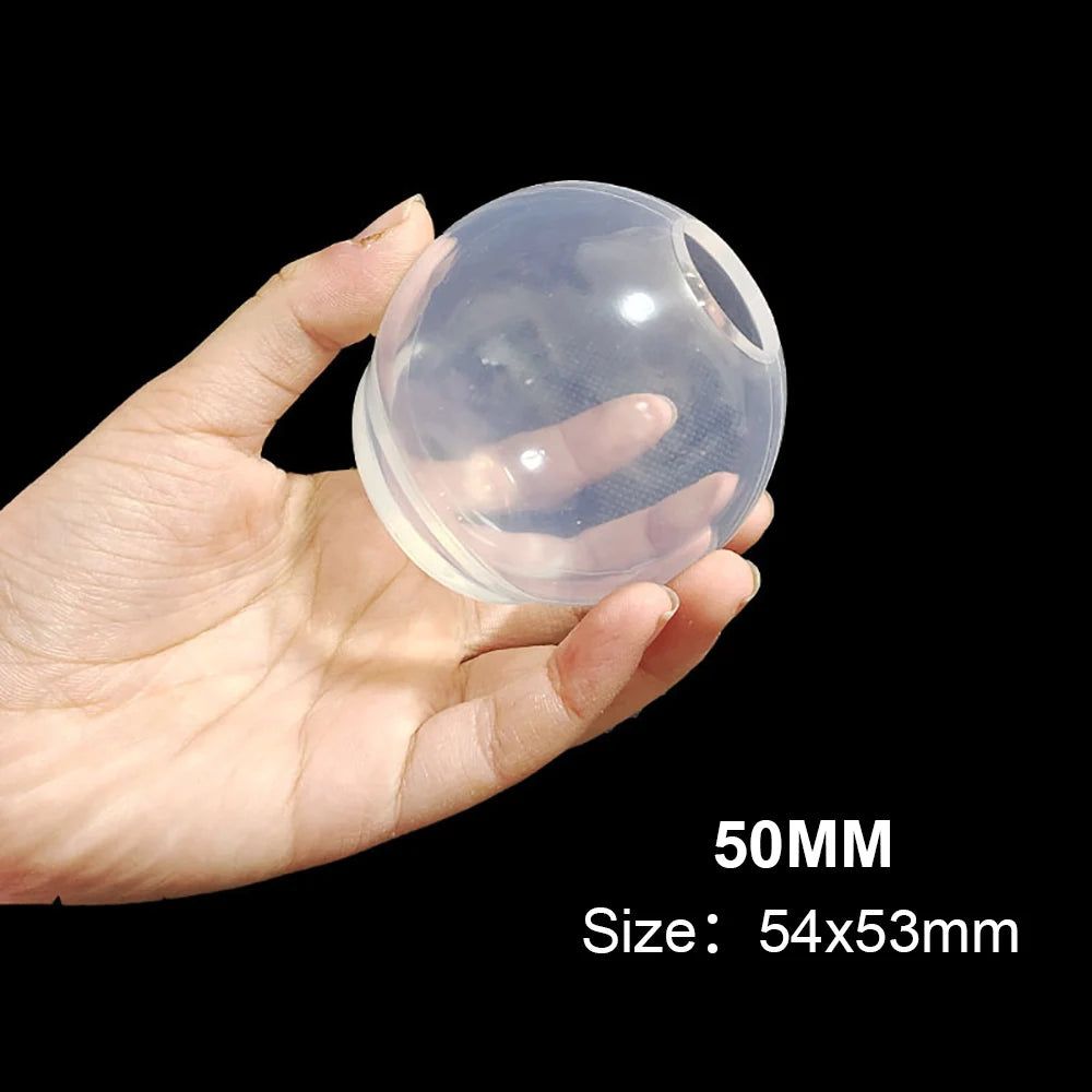 Transparente handgemachte Silikonform für 3D Kugel Epoxidharz DIY Schmuck