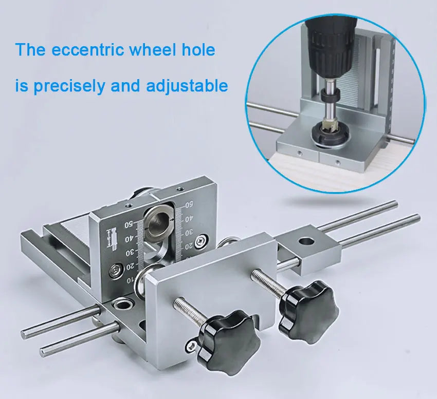 YOMO 3-in-1 Dübelvorrichtung für Möbel - Holzbohrer Locator-Yabubest - Home & More