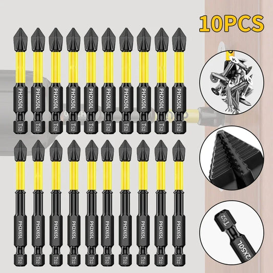 Stoßfeste Schraubendreher Bits Set mit hoher Härte und starker Magnetkraft