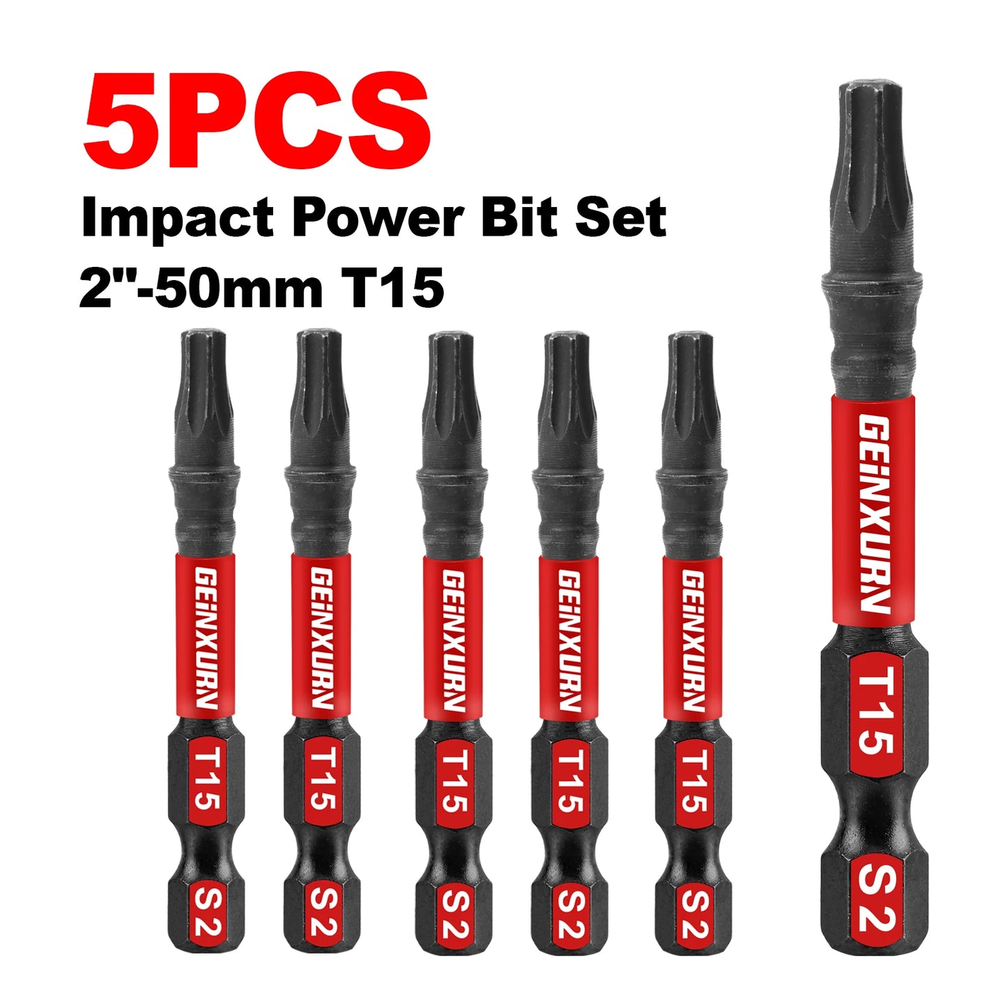Schlagfestes Magnet Torx Bit Set aus Legiertem Stahl für präzises Arbeiten