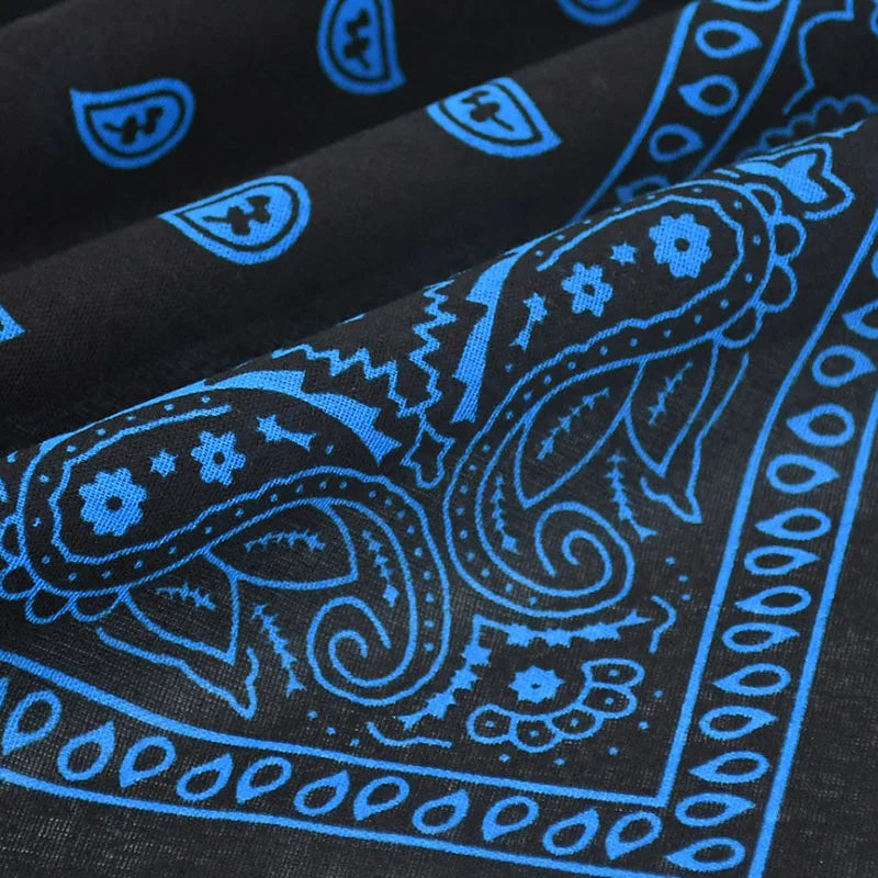 Baumwoll Stirnband Bandana mit Print – Multifunktionale Kopfbedeckung Frauen