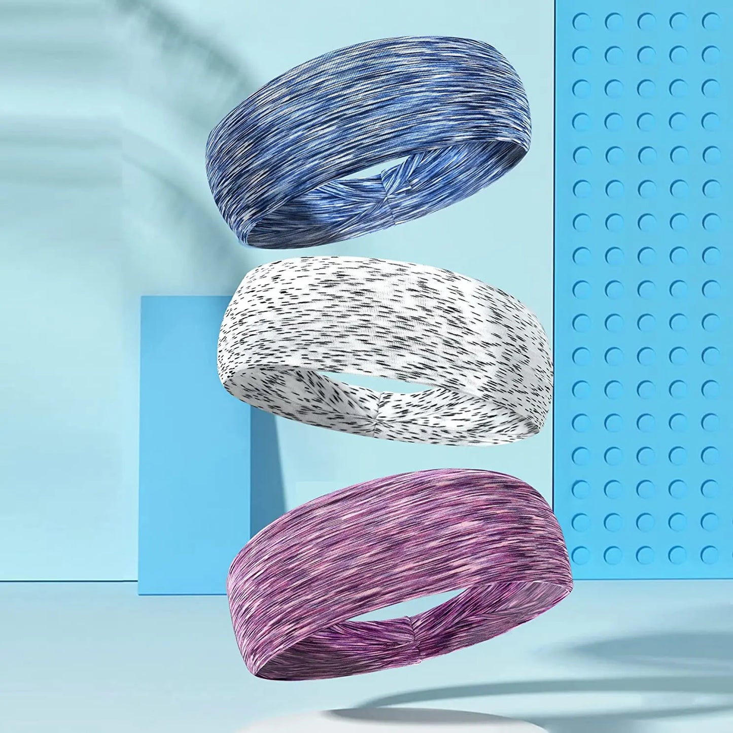 Elastisches Sport Schweißband Kopfband für Männer und Frauen Unisex