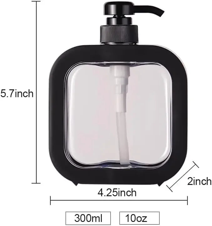 Nachfüllbarer Seifenspender für Bad - Reise – 300/500 ml Lotion - Shampoo Pumpe