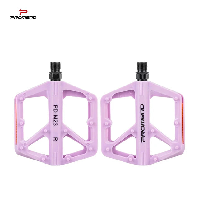 Ultraleichte Nylon Fahrradpedale DU-Lager Reflektoren MTB Rennrad