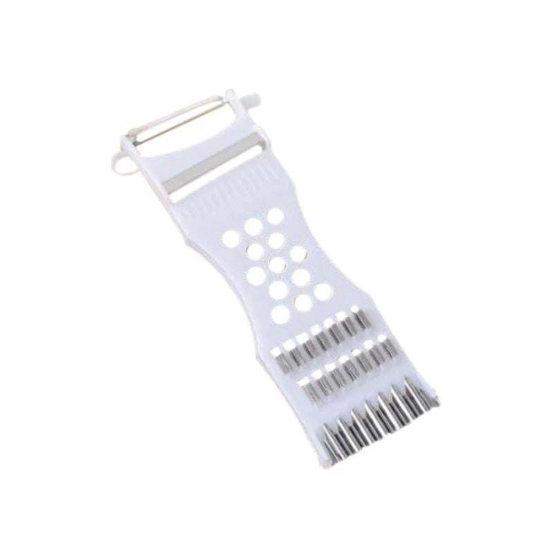 5-in-1 Edelstahl Schäler - Gemüseschneider – Vielseitig - Ergonomisch