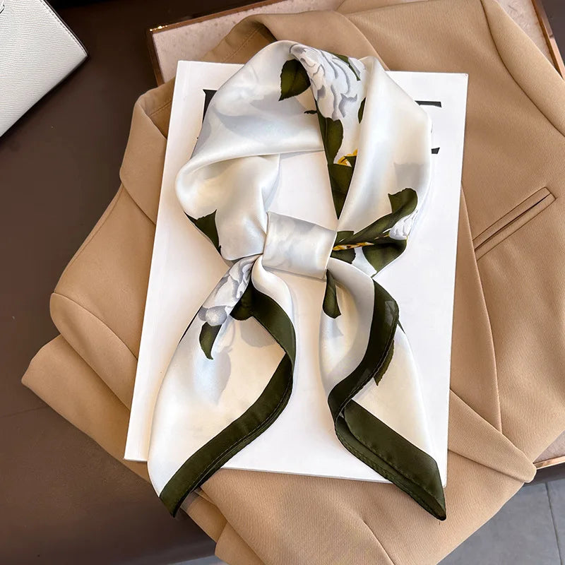 Elegantes Satin Polyester Tuch für vielseitige Styling-Ideen