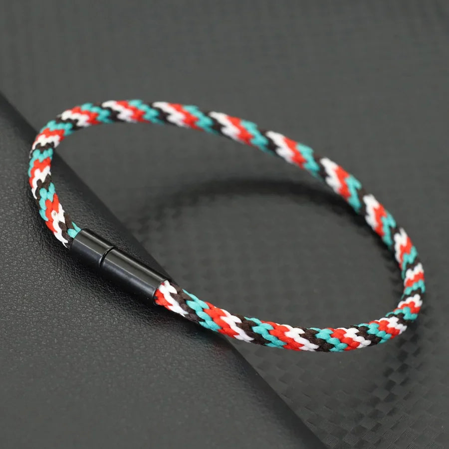 Minimalistisches geflochtenes Seil Armband Unisex in sechs Farben handgefertigt-Yabubest - Home & More