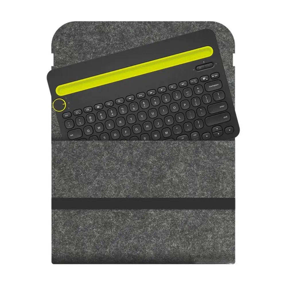 Tragbare Filz Aufbewahrungstasche für kabellose Tastaturen