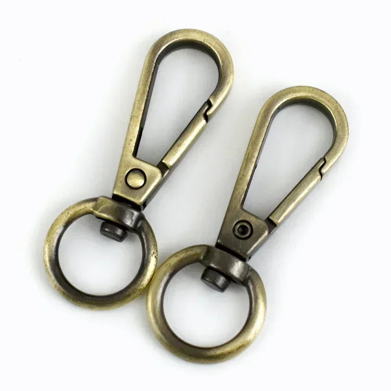 13x50mm Metall Karabiner Clips Schnallen Schlüsselringe 5 10 20 Stück