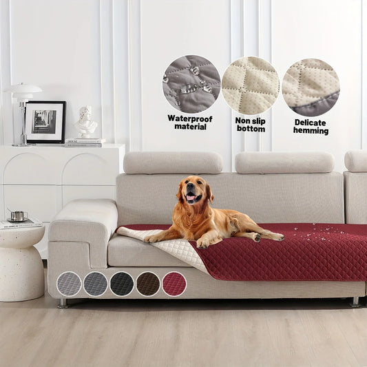 Anti-Auslauf- und rutschfeste Hundebettabdeckung, Haustierdecke, Sofa, Haustierbettmatte, Matratzenschoner, Auto, Möbel-Couchbezug für Katzen und Hunde - Yabubest - Home & More