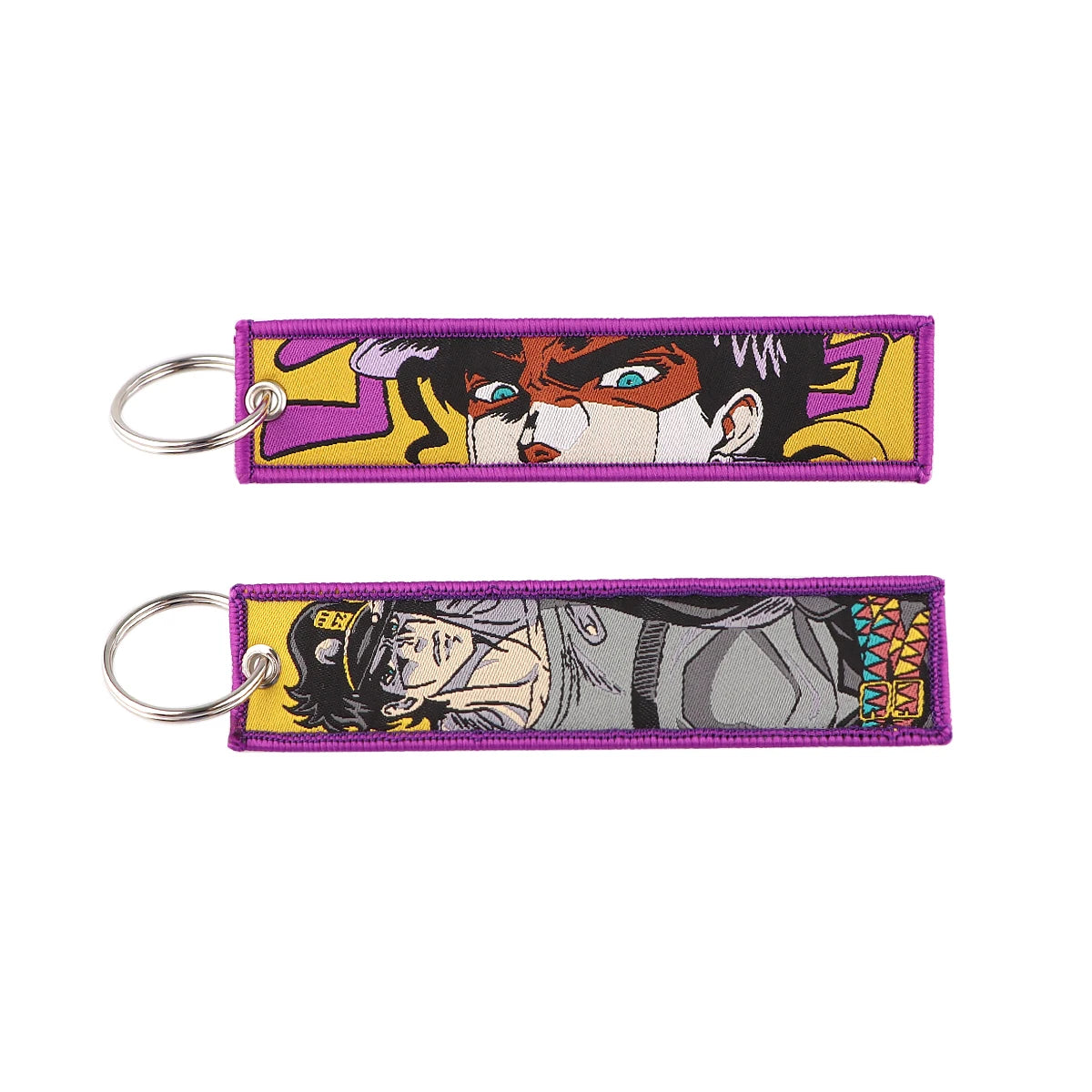 Manga Cartoon Schlüsselanhänger aus Metall für Motorrad und Auto 13cm