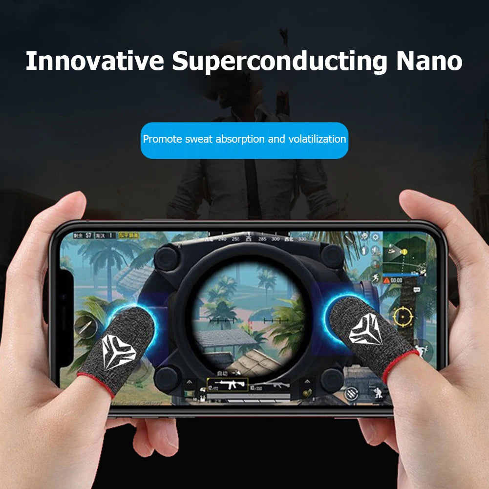 1-10 Paar Touchscreen Daumen Handschuhe für Mobile Gaming Zubehör