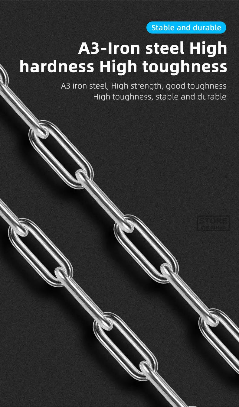 Langlebiges Fahrrad Kettenschloss mit 4 Stelligem Zahlencode