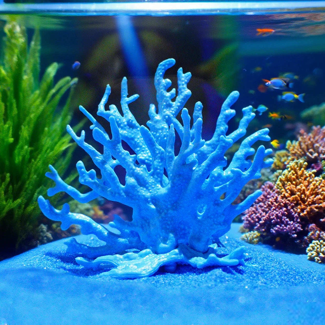 Künstliche Koralle aus PVC für natürliche Aquariendekoration