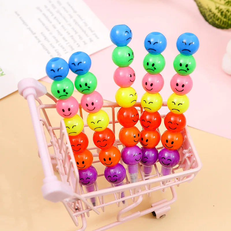 20 Farbstifte Set 7 Farben Künstlerbedarf für Schule Büro kreative Geschenke