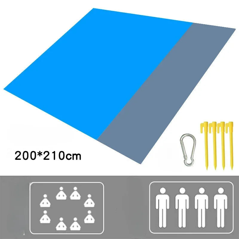 Wasserdichte leichte Picknickmatte aus TPU Nylon für Outdoor