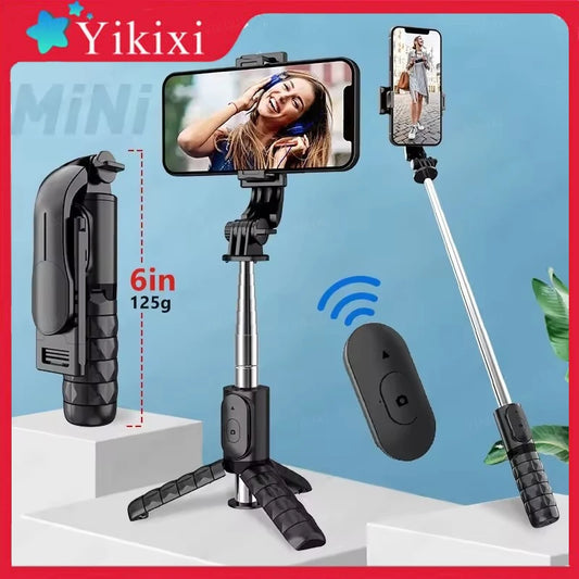 Ausziehbarer Bluetooth Selfie Stativ für Videos und Fotos Fernbedienung