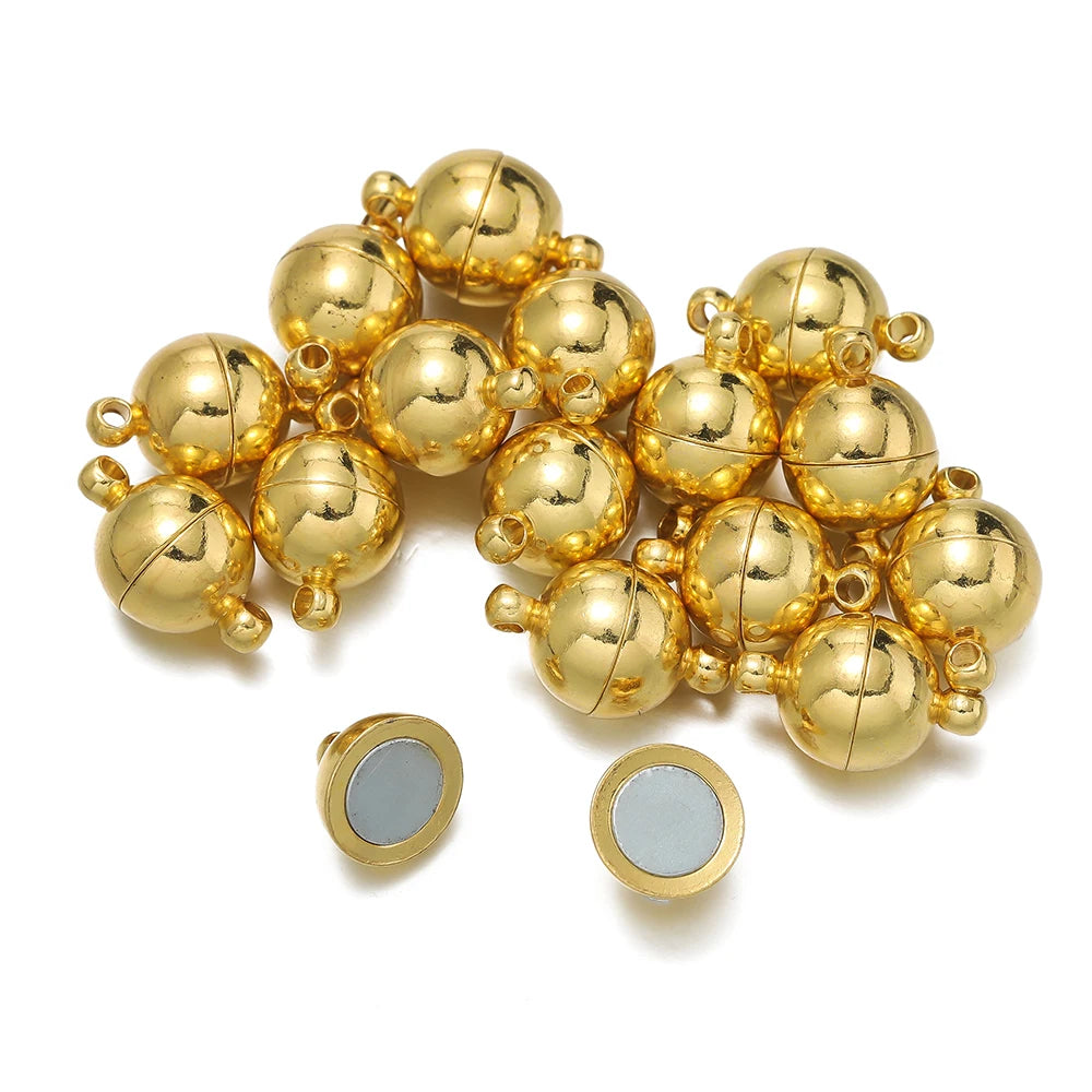 Runde magnetische Verschlüsse für DIY Schmuck Bastelprojekte